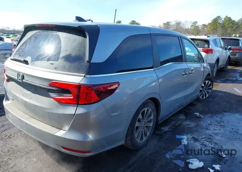 2022 Honda Odyssey Ex-L z USA, uszkodzony, nr VIN 5FNRL6H77NB030446